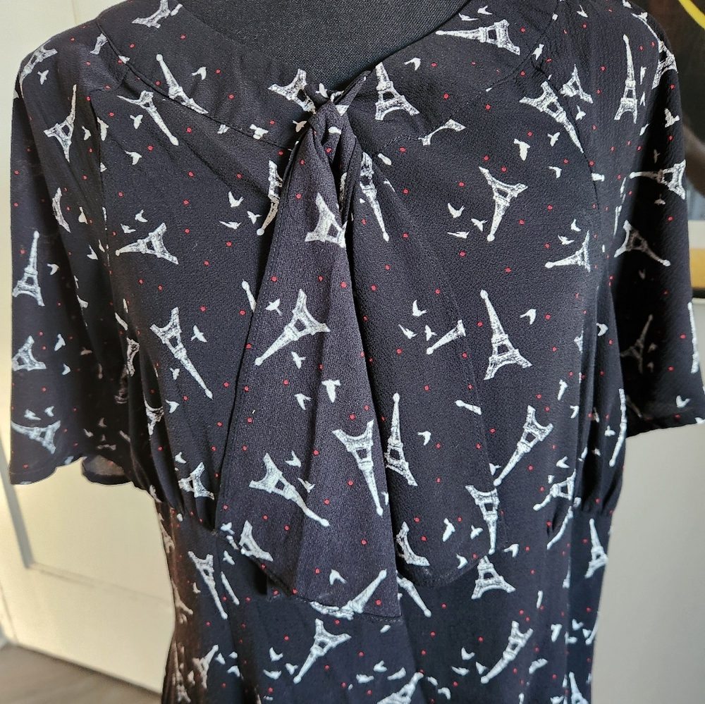 UNIQUE VINTAGE Eiffel Tower Dress
